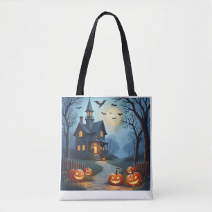 Gruseliger Halloween-Taschentuch Tasche