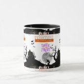 Gruseliger Halloween Tasse (Zentrum)