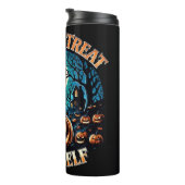 Gruseliger Halloween-Thermalbecher - Süßes oder Sa Thermosbecher (Nach rechts gedreht)