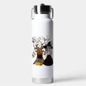 Gruseliger Halloween Trinkflasche (Vorderseite)
