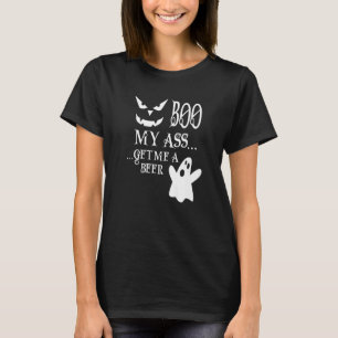 Gruseliger Halloween unheimlicher Geist Kürbis Ges T-Shirt