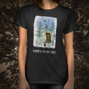 Gruseliger Halloween-Wald T-Shirt