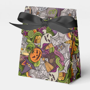 Gruseliger Halloween-Zelt-Gunst-Box Geschenkschachtel