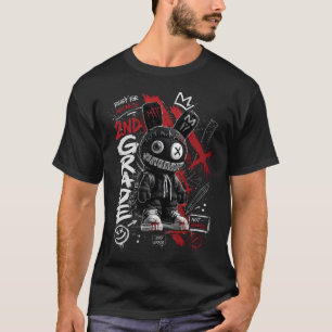 Gruseliger Hase 2. Klasse-Shirt Zurück zur Schul T-Shirt