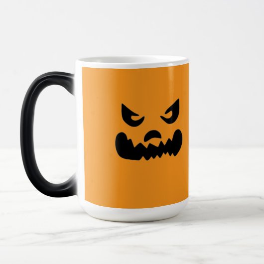 Gruseliger Herbst-Kaffeebecher, klassisches Hallow Verwandlungstasse (Links)
