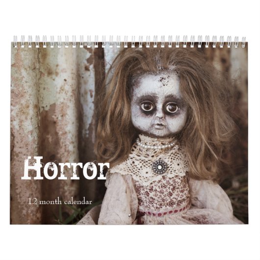Gruseliger Horror 2027 Kalender (Titelbild)