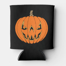 Gruseliger Jack-o'-Lantern Halloween-Entwurf Dosenkühler