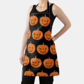 Gruseliger Jack-o'-Lantern Halloween-Entwurf Schürze (InSitu)