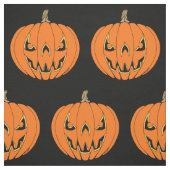 Gruseliger Jack-o'-Lantern Halloween-Entwurf Stoff (Muster)