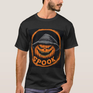 Gruseliger Jack-O'-Lantern-Kürbis T-Shirt