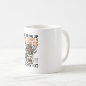 Gruseliger Kaffee Halloween Verfluchter Becher Gra Kaffeetasse (VorderseiteRechts)