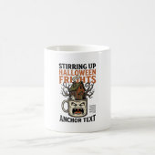 Gruseliger Kaffee Halloween Verfluchter Becher Gra Kaffeetasse (Mittel)