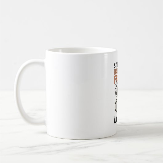 Gruseliger Kaffee Halloween Verfluchter Becher Gra Kaffeetasse (Links)