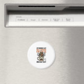 Gruseliger Kaffee Halloween Verfluchter Becher Gra Magnet (In Situ (Geschirrspüler))