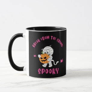 Gruseliger Kaffeebecher Tasse