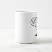 Gruseliger Kaffeebohne Kaffeetasse (Mittel)