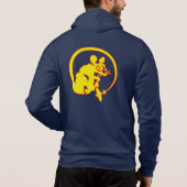 Gruseliger Kapuzenpulli Hoodie (Rückseite)