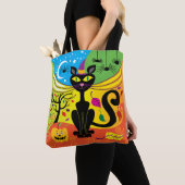 Gruseliger Katzenwind Tasche (Von Nahem)