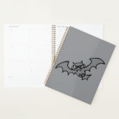 Gruseliger Kawaii Böser Vampirfledermaus Planer (Anzeige)