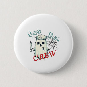 Gruseliger Krankenhausschwester-Geist Verfluchtes  Button