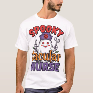 Gruseliger Krankenpfleger Halloween-Geist Shirt De