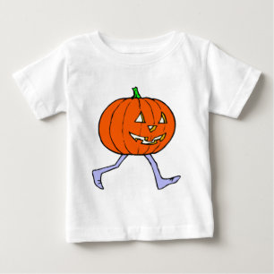 Gruseliger Kürbis Baby T-shirt