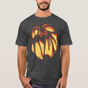 Gruseliger Kürbis Halloween-Party-Kürbis lustig T-Shirt