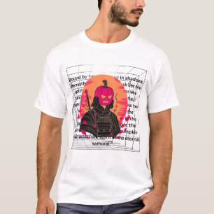 Gruseliger Kürbis-Samurai-Halloween-T-Shirt Japa T-Shirt
