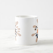 Gruseliger Kürbis-Splash-Halloween-Becher Kaffeetasse (Mittel)
