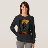 Gruseliger Kürbis T-Shirt (Vorne ganz)