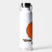 Gruseliger Kürbisgeist Trinkflasche (Vorne)