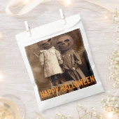 Gruseliger Kürbiskopf Kinder Halloween  Geschenktütchen (Ausgeschnitten)