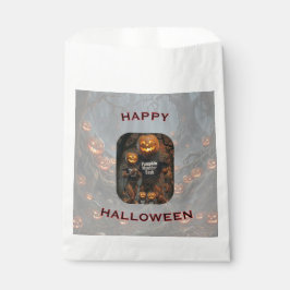 Gruseliger Kürbismonster Halloween Party Favor Bag Geschenktütchen
