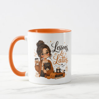 Gruseliger Lehrer Latte-Mug Süße Halloween-Kaffee- Tasse