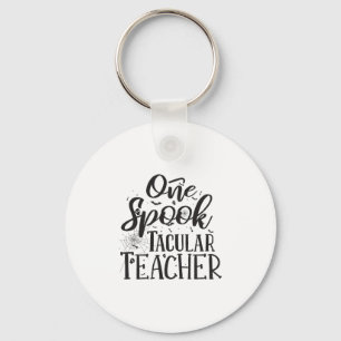 Gruseliger Lehrer - Lustiger Lehrer Halloween Schlüsselanhänger