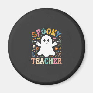 Gruseliger Lehrer Süßer Geist Halloween Design_1 Magnet