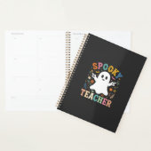 Gruseliger Lehrer Süßer Geist Halloween-Design_1 Planer (Anzeige)