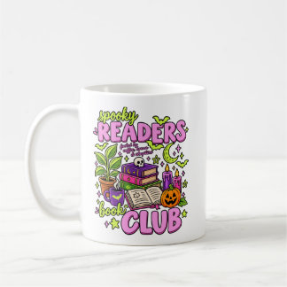 Gruseliger Lesebuchclub Halloween T-Shirt Kaffeetasse