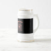 Gruseliger Leser Buchclub D Rot Bierglas (VorderseiteRechts)