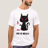 Gruseliger Lockdown-Kater T-Shirt (Vorderseite)