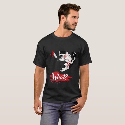 Gruseliger Lockdown T-Shirt (Vorne ganz)