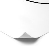Gruseliger lustiger Geist-Wortwitz Poster (Ecke)