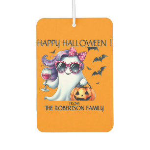 Gruseliger Mädchen-Geist Halloween Autolufterfrischer