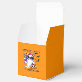 Gruseliger Mädchen-Geist Halloween Geschenkschachtel (Geöffnet)
