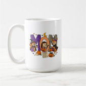 Gruseliger Mutter-Buchstabenblock Kaffeetasse (Links)