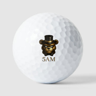 Gruseliger Nacht-Animatronik-Bär-Golfball Golfball