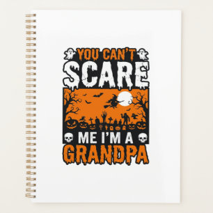 Gruseliger Opa Vintage Halloween-Shirt-Design_1 Planer