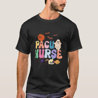 Gruseliger PACU-Krankenschwester-Leben-Geist-Hallo T-Shirt