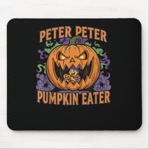 Gruseliger Peter Pumpkin Eater Halloween Jack O La Mousepad