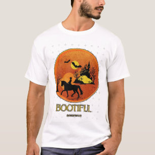 Gruseliger Reitposter T-Shirt